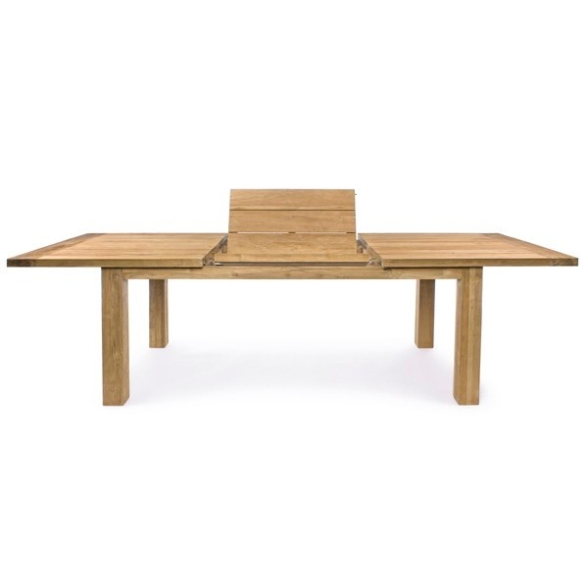Tavolo Allungabile 180-250 In Legno Massello Rustico Bounty Bizzotto
