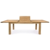 Tavolo Allungabile 180-250 In Legno Massello Rustico Bounty Bizzotto