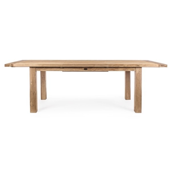 Tavolo Allungabile 180-250 In Legno Massello Rustico Bounty Bizzotto