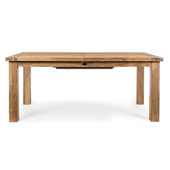 Tavolo Allungabile 180-250 In Legno Massello Rustico Bounty Bizzotto