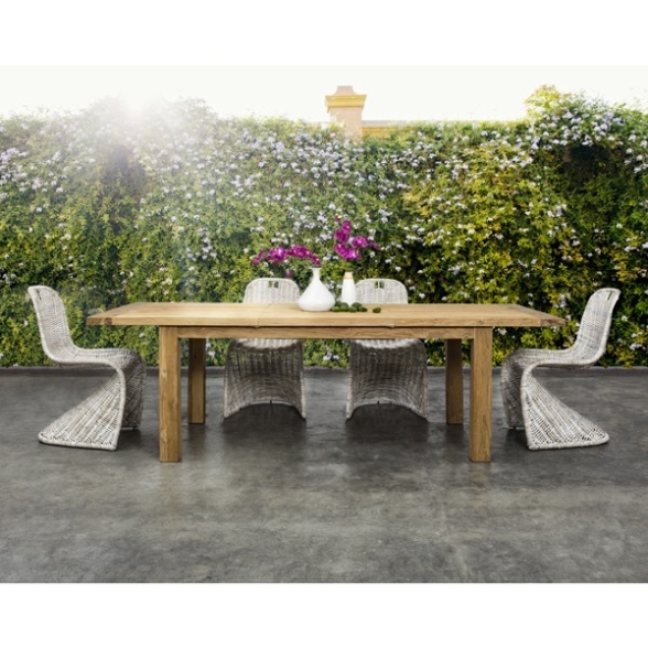Tavolo Allungabile 180-250 In Legno Massello Rustico Bounty Bizzotto
