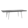 Tavolo Da Esterno Allungabile A 240 Cm In Resina Grigio E Bianco Keter