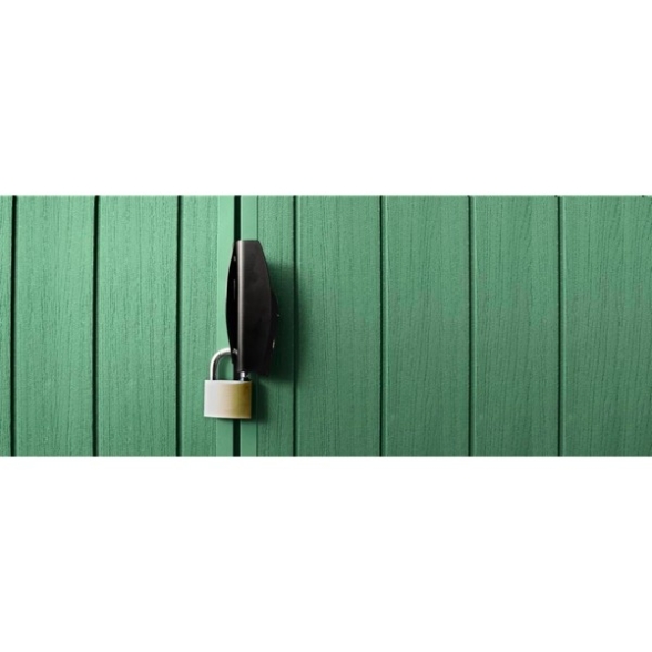 Casetta Da Giardino 125,8x184,5x205,1H Cm Darwin 4x6 Verde Keter