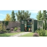 Casetta Da Giardino 190x183x221H Darwin 6x6 Verde Keter - 2 Finestre