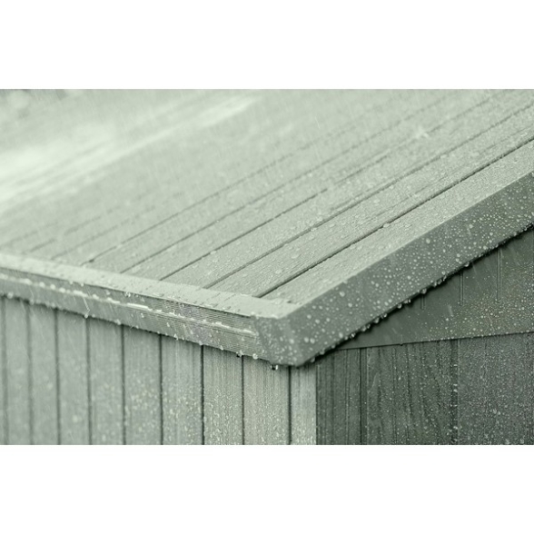 Casetta Da Giardino 190x183x221H Darwin 6x6 Verde Keter - 2 Finestre