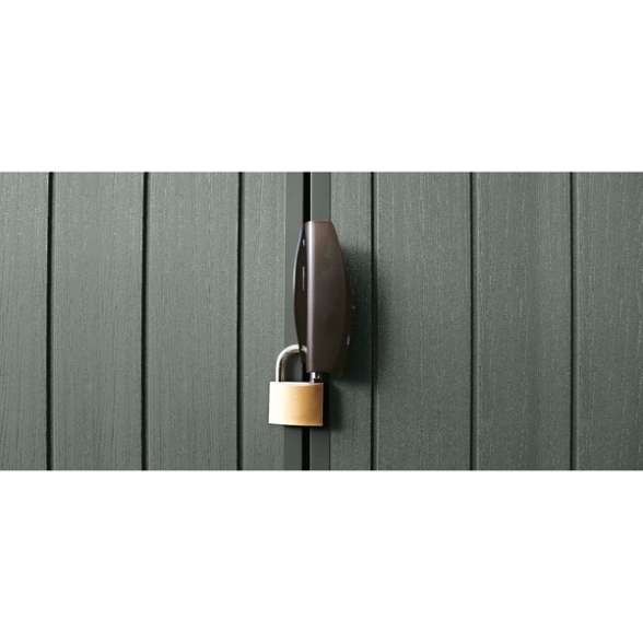 Casetta Da Giardino 190x183x221H Darwin 6x6 Verde Keter - 2 Finestre