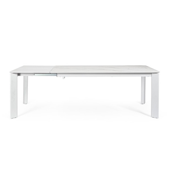 Tavolo Da Interno Allungabile 90x160-220 Grigio-Bianco Briva Bizzotto