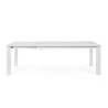 Tavolo Da Interno Allungabile 90x160-220 Grigio-Bianco Briva Bizzotto