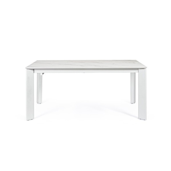 Tavolo Da Interno Allungabile 90x160-220 Grigio-Bianco Briva Bizzotto
