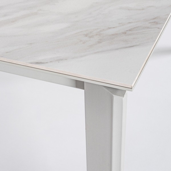Tavolo Da Interno Allungabile 90x160-220 Grigio-Bianco Briva Bizzotto