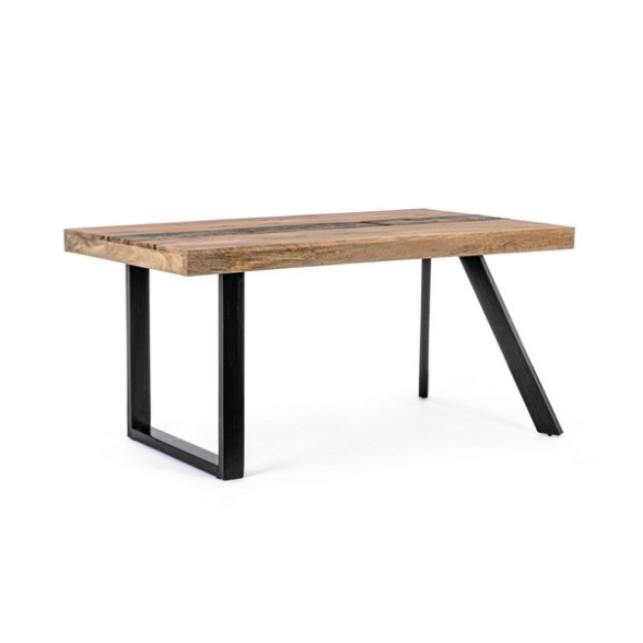 Tavolo Da Pranzo Per Interni 160x90 Piano In Legno Manchester Bizzotto