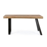 Tavolo Da Pranzo Per Interni 160x90 Piano In Legno Manchester Bizzotto