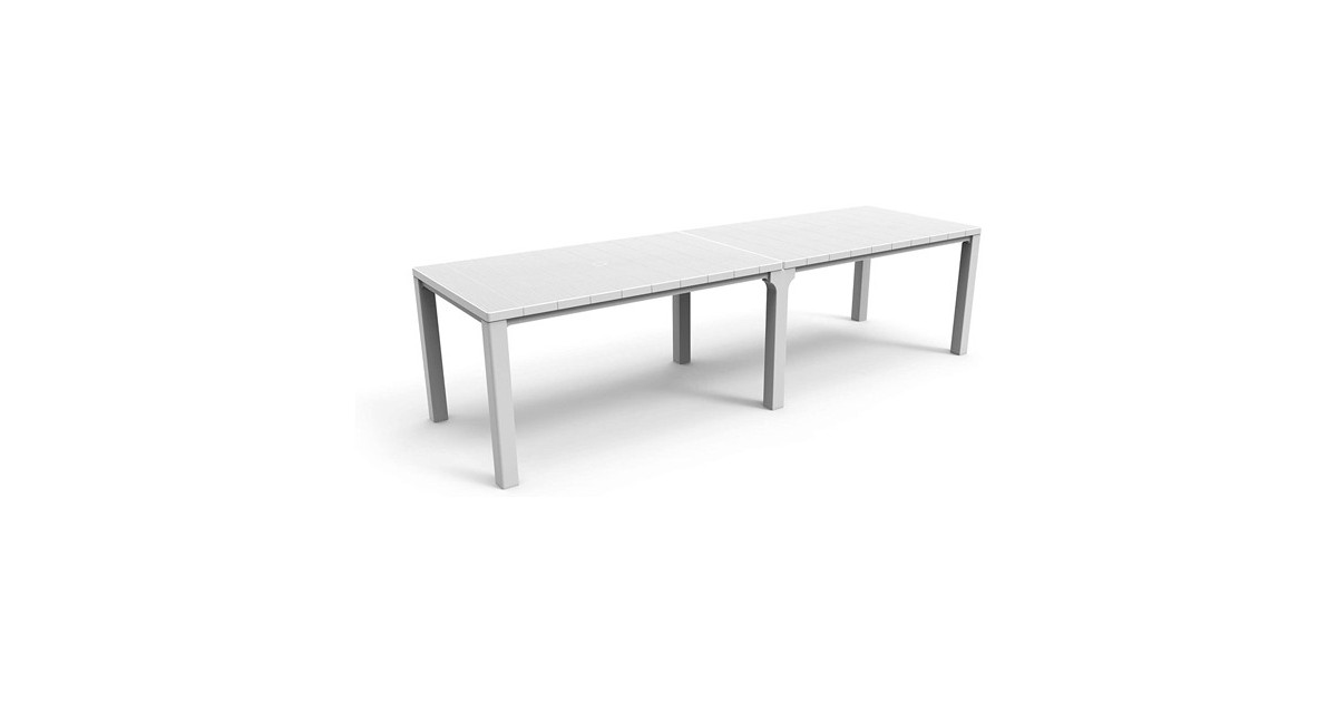 Keter Tavolo Da Esterno Julie Table | Doppia Composizione | Grafite | Resistente Alle Intemperie - Foto 10