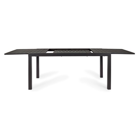 Tavolo In Alluminio Allungabile Da Esterno 100x200-300 Cm Antracite