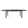 Tavolo In Alluminio Allungabile Da Esterno 100x200-300 Cm Antracite