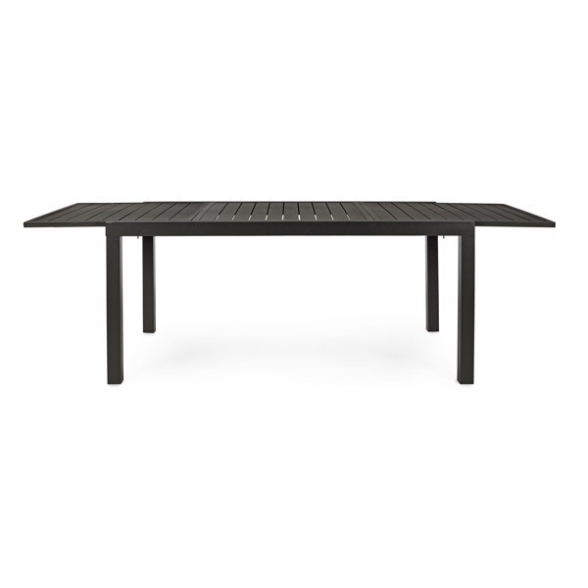 Tavolo In Alluminio Allungabile Da Esterno 100x200-300 Cm Antracite