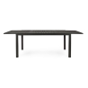 Tavolo In Alluminio Allungabile Da Esterno 100x200-300 Cm Antracite