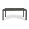 Tavolo In Alluminio Allungabile Da Esterno 100x200-300 Cm Antracite