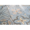 Tavolo In Mosaico Da Esterno 180x90 Cm Acciaio Top In Ceramica Maiori