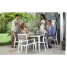 Tavolo Da Esterno In Resina 160x90 Con Doghe Harmony Keter Tortora