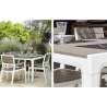 Tavolo Da Esterno In Resina 160x90 Con Doghe Harmony Keter Tortora