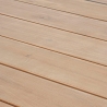 Tavolo rettangolare allungabile da esterno 160-240x100 cm legno e alluminio Delmar Bizzotto