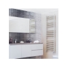 Termoarredo bianco in alluminio 150 cm x int. 40 cm Fondital linea Cool