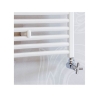 Termoarredo bianco in alluminio 150 cm x int. 40 cm Fondital linea Cool