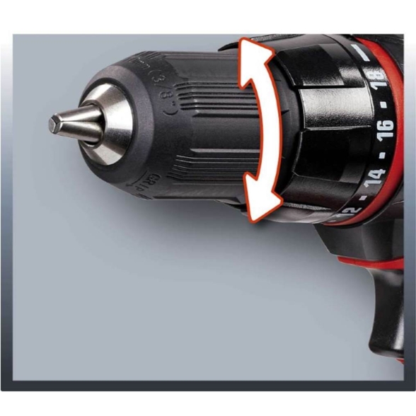 Trapano avvitatore a batteria Einhell TC-CD 18-2 Li (2 batt)