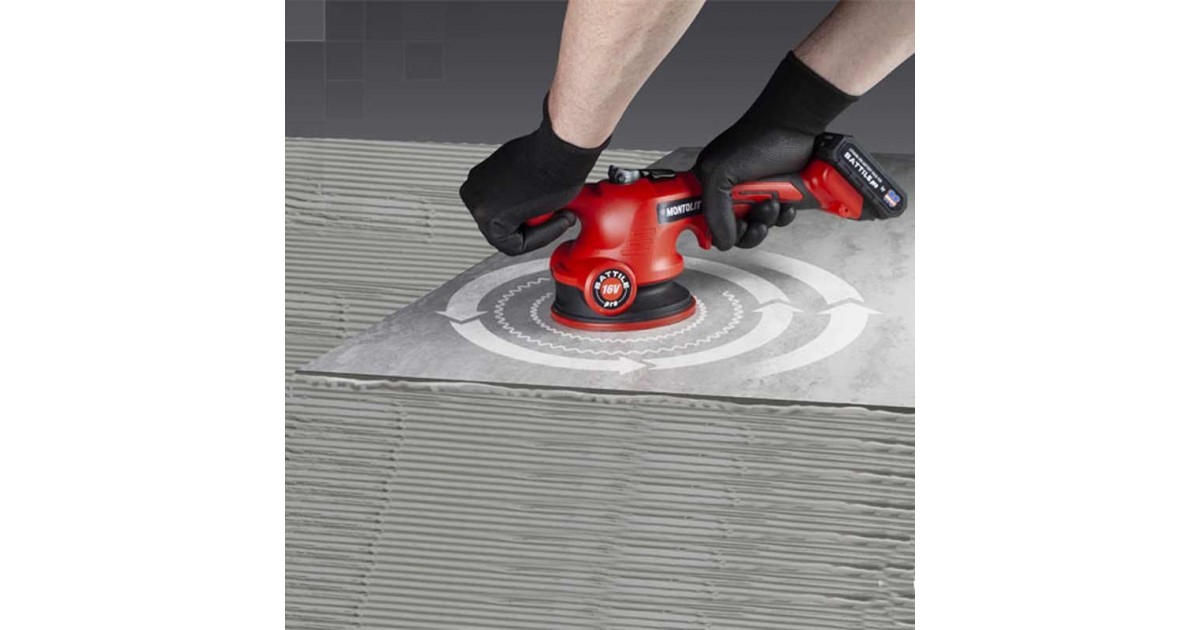 Vibratore Per Piastrelle Con 12 Velocità - Ventosa 19 Cm, Aspira 180 Kg, Batteria Included - Per Piastrelle 20-150 Cm - Foto 10