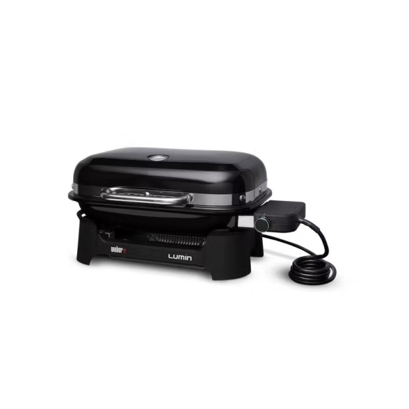 Weber Lumin Compact Barbecue Elettrico Multifunzione Nero - 91010953