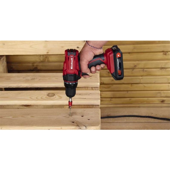 Trapano avvitatore a batteria Einhell TC-CD 18-2 Li (2 batt)