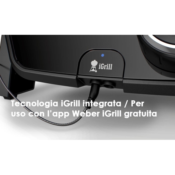 Weber Pulse 1000 Barbecue elettrico iGrill con controllo temperatura integrato