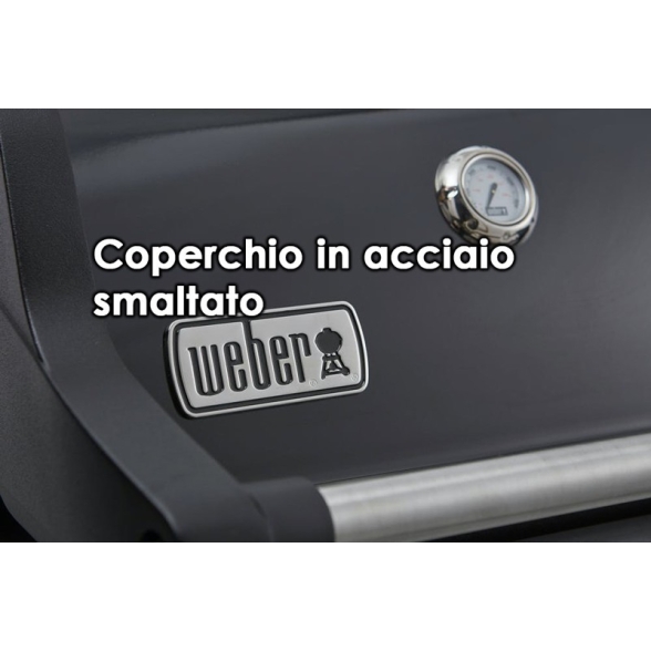Weber Spirit E-215 Barbecue a gas con mobiletto e griglia in ghisa GBS