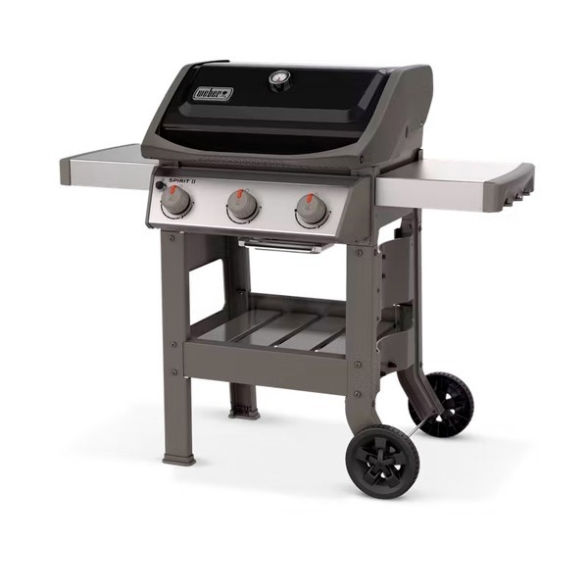Barbecue A Gas Weber Spirit II E310 tre bruciatori griglia GBS nero