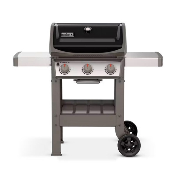 Barbecue A Gas Weber Spirit II E310 tre bruciatori griglia GBS nero