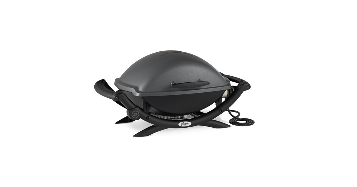 Barbecue Elettrico Weber Q2400 - Griglie Ghisa, Base E Tavoli Laterali - Foto 3