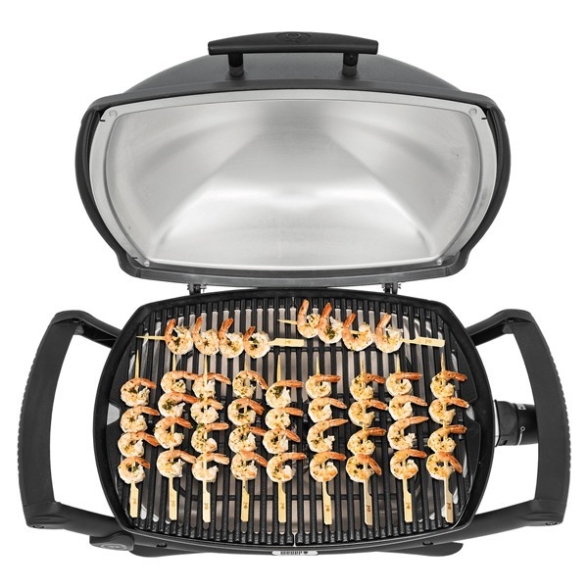 Barbecue elettrico Weber Q 2400 Con Griglia In Ghisa Di Acciaio 2,2 kW
