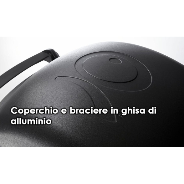 Barbecue elettrico Weber Q 2400 Con Griglia In Ghisa Di Acciaio 2,2 kW