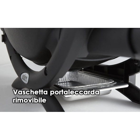 Barbecue elettrico Weber Q 2400 Con Griglia In Ghisa Di Acciaio 2,2 kW