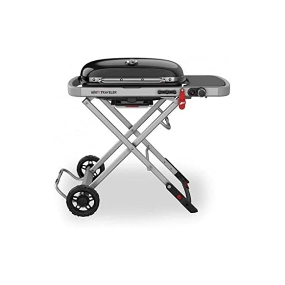 Weber Traveler Barbecue A Gas Portatile Con Carrello - 9010053