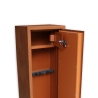 Armadio Portafucili Effetto Legno Utilia Fuciliera 4 Posti Con Tesoretto