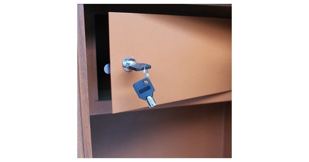 Armadio Blindato 3 Posti Per Fucili Con Cassaforte Integrata - Fuciliera Sicurezza In Acciaio - Foto 5