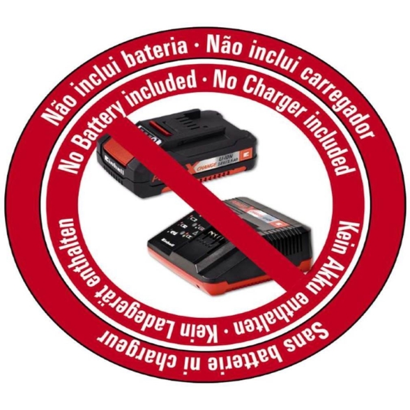 Avvitatore a impulsi a batteria Einhell TE-CI 18/1 Li-Solo 4510034 (batteria e caricabatteria non inclusi)