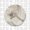 Mensola A Parete Cubo 43x9x60H 3 Ripiani Effetto Marmo