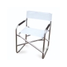 Sedia Regista In Alluminio E Textilene Bianco Playa - Set 2 Pezzi