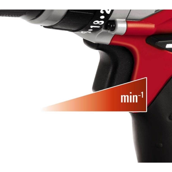 Trapano avvitatore a batteria Einhell TE-CD 18 Li-Solo 4513692 (batteria e caricabatteria non inclusi)