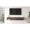 Mobile Tv Sospeso 180x32x30 Rovere E Antracite Evolution