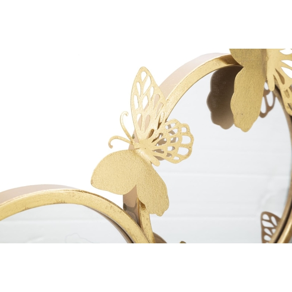 Pannello decorativo da muro 89,5x4,5x45,5 cm Butterfly Mirror