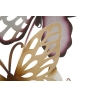 Pannello decorativo da muro con design a farfalle 59,5X4X111,5 cm Butterflies oro/bordeaux
